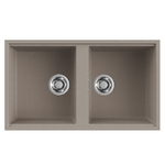 Elleci-Lavello-Incasso-2-vasche-836x488-Best-450-Sottotop-Granitek-Grigio-Tortora-LGB45043BSO