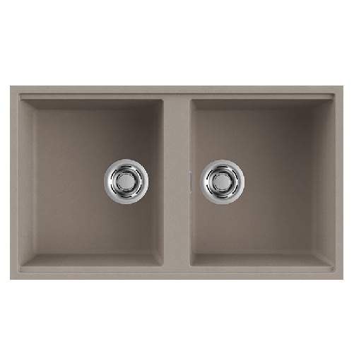 Elleci-Lavello-Incasso-2-vasche-836x488-Best-450-Sottotop-Granitek-Grigio-Tortora-LGB45043BSO