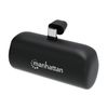 Manhattan-102612-batteria-portatile-Ioni-di-Litio-5000-mAh-Nero