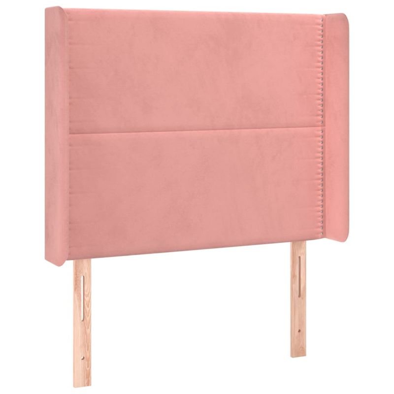 Testiera-ad-Orecchio-Rosa-83x16x78-88-cm-in-Velluto