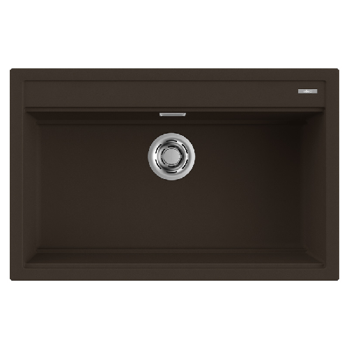 Elleci-Lavello-Incasso-1-vasca-79x51-Best-130-Granitek-Espresso-Marrone-LGB13078