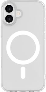 eSTUFF-ES67141050-custodia-per-cellulare-155-cm-6.1-Cover-Trasparente--Cover-for-INFINITE-GRS-OSLO-iPhone-16---Clear-Mag