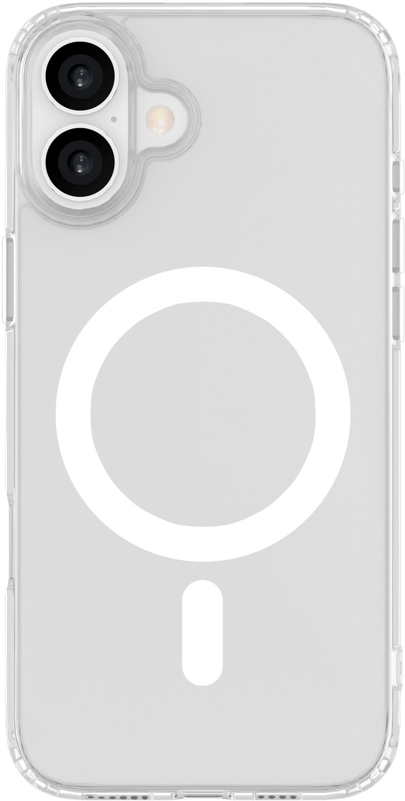 eSTUFF-ES67141050-custodia-per-cellulare-155-cm-6.1-Cover-Trasparente--Cover-for-INFINITE-GRS-OSLO-iPhone-16---Clear-Mag
