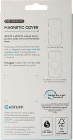 eSTUFF-ES67141050-custodia-per-cellulare-155-cm-6.1-Cover-Trasparente--Cover-for-INFINITE-GRS-OSLO-iPhone-16---Clear-Mag