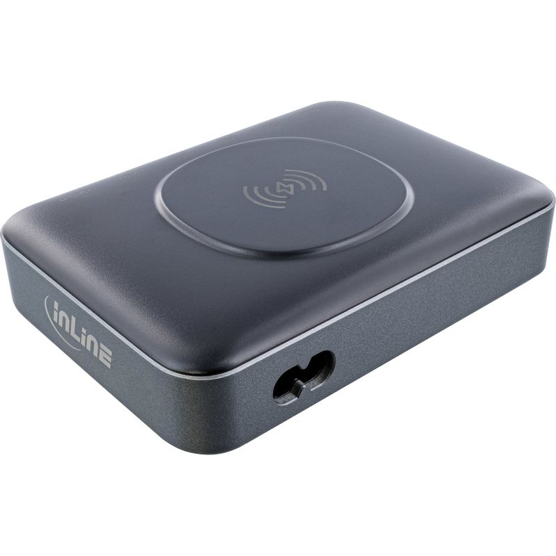 Qi-Powerstation-Multiporta---Alimentatore---Caricabatterie---Ricarica-wireless