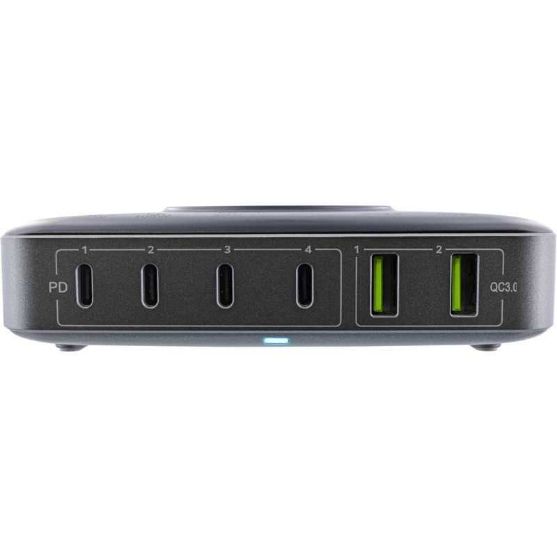Qi-Powerstation-Multiporta---Alimentatore---Caricabatterie---Ricarica-wireless