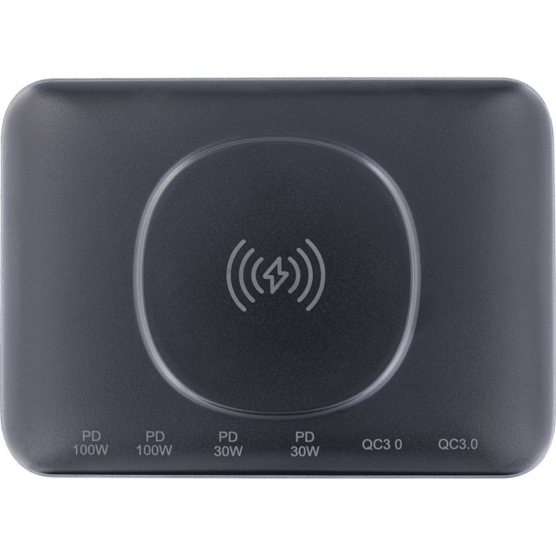 Qi-Powerstation-Multiporta---Alimentatore---Caricabatterie---Ricarica-wireless
