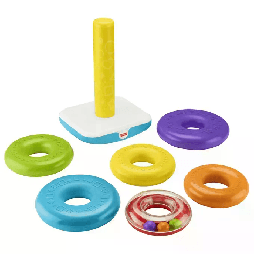 Fisher-Price-Piramide-Gigante-Giocattolo-Impilabile-per-Bambini-12--Mesi