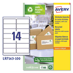 AVERY-Etichette-in-carta-riciclata-bianca---991x381mm---Laser---100-fg-Avery