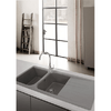 Quareco-Lavello-incasso-2-vasche-con-gocciolatoio-116x50-Prime-116-Granito-Bianco-QLP116BI