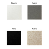 Quareco-Lavello-incasso-2-vasche-con-gocciolatoio-116x50-Prime-116-Granito-Bianco-QLP116BI