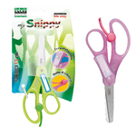 LEBEZ-Forbici-SNIPPY-4445B-13cm-personalizzabile-punta-tonda-LEBEZ