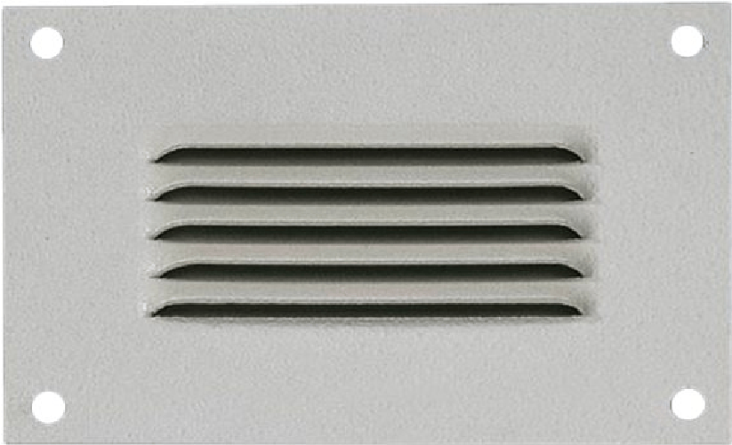 Rittal Frangisole integrati Rittal - piastra di ventilazione di montaggio - RAL 7035 (confezione da 4)
