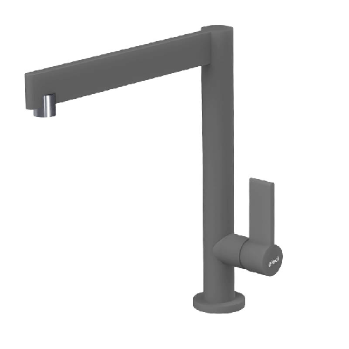 Elleci-Rubinetto-Miscelatore-Cucina-Tema-Keratek-Grigio-Dark-Grey-MKKTEM99