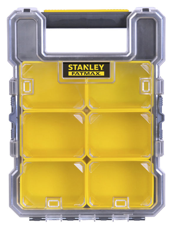 Stanley B+D Stanley FMST1-72378 valigetta porta attrezzi Custodia rigida Trasparente, Giallo