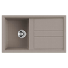 Elleci-Lavello-Incasso-1-vasca-86x51-Best-400-Granitek-Grigio-Tortora-LGB40043