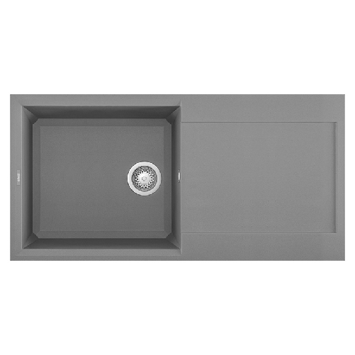 Elleci-Lavello-Incasso-1-vasca-100x50-Easy-480-Granitek-Grigio-Titanium-LMY48073