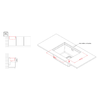 Elleci-Lavello-Incasso-1-vasca-56x438-Karisma-105-Sottotop-Granitek-Bianco-LGK10568BSO