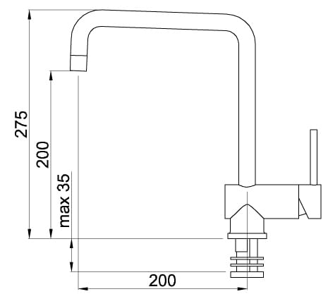 Elleci-Rubinetto-Miscelatore-Cucina-Senna-Granitek-Bianco-Antico-MGKSEN62
