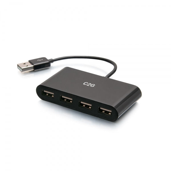 C2G-Hub-USB-A-a-4-porte--C2G-4-Port-USB-A-Hub---Hub---4-x-USB-2.0---desktop-