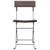 Sedie-Pieghevoli-da-Bistro-6-pz-Marroni-Polyrattan-e-Acciaio