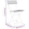 Sedie-Pieghevoli-da-Bistro-6-pz-Marroni-Polyrattan-e-Acciaio