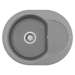 Elleci-Lavello-Tondo-da-incasso-Easy-Round-600-Granitek-Grigio-Cemento-LGYR6048