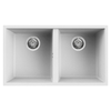 Elleci-Lavello-Incasso-2-vasche-76x435-Quadra-350-Sottotop-Keratek-Bianco-White-Assoluto-LKQ35096BSO