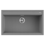 Elleci-Lavello-Incasso-1-vasca-86x51-Best-360-Granitek-Grigio-Titanium-LMB36073