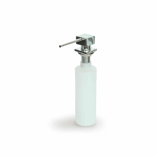 Elleci-Dispenser-sapone-quadrato-Element-Cromato---ADI02301