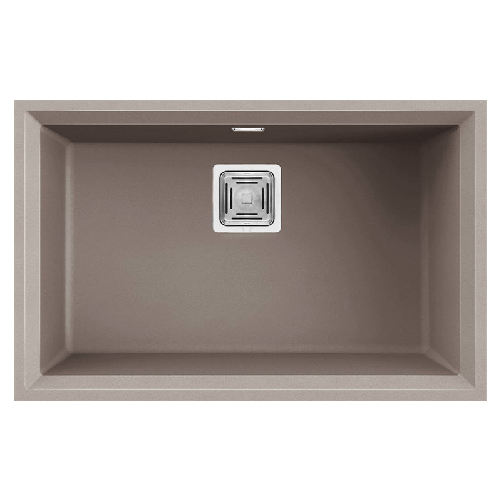 Elleci-Lavello-Incasso-1-vasca-69x438-Karisma-120-Sottotop-Granitek-Grigio-Tortora-LGK12043BSO