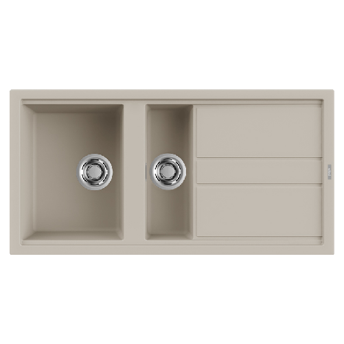 Elleci-Lavello-da-incasso-Best-475-Keratek-Champagne-LKB47595