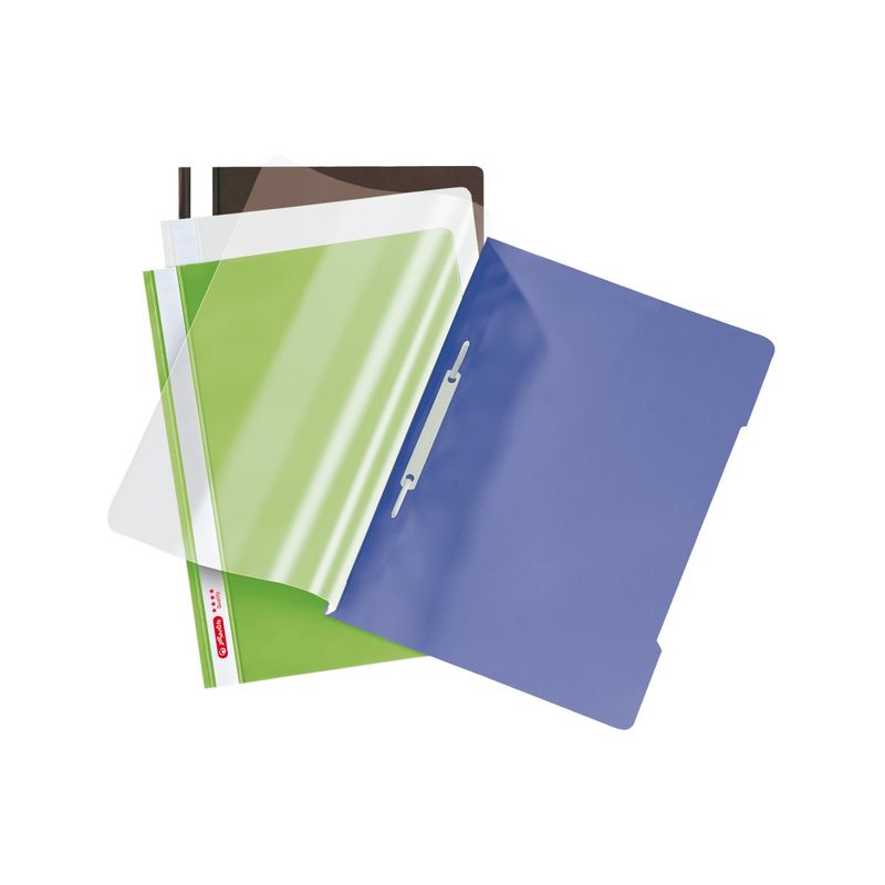 Cartella-a-fogli-mobili-Herlitz-qualitA A -DIN-A4-polipropilene--PP--verde-chiaro