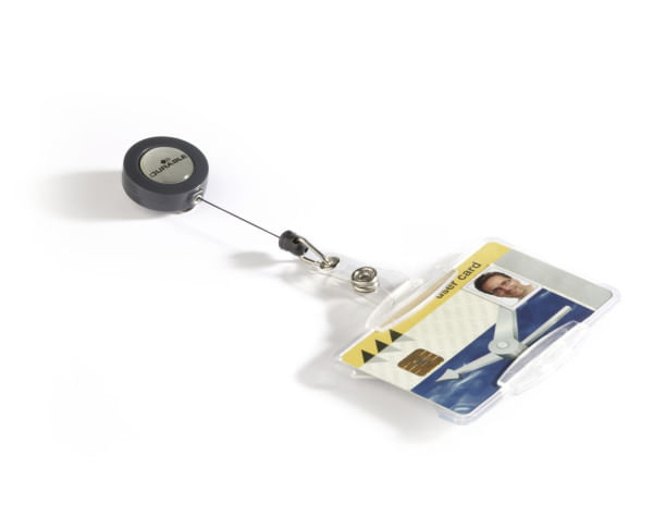 Identificatore-durevole-con-cavo-espandibile-per-1-slot---YOYO-con-clip-metallica---per-identificazione-sicurezza-dell-a
