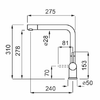 Elleci-Rubinetto-Miscelatore-Cucina-Stream-Granitek-Grigio-Aluminium-MMKSTR79