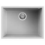 Elleci-Lavello-Incasso-1-vasca-58x44-Quadra-110-Sottotop-Granitek-Grigio-Aluminium-LMQ11079BSO