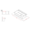 Elleci-Lavello-Incasso-1-vasca-86x51-Best-360-Bundle-Granitek-Bianco-LGB36068K2