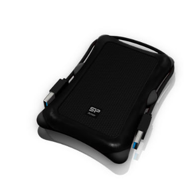Silicon Power Armor A30 disco rigido esterno 2 TB 2.5" USB tipo A Nero