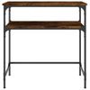 vidaXL-Tavolino-Consolle-Rovere-Fumo-75x355x75cm-in-Legno-Multistrato