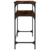 vidaXL-Tavolino-Consolle-Rovere-Fumo-75x355x75cm-in-Legno-Multistrato