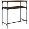 vidaXL-Tavolino-Consolle-Rovere-Fumo-75x355x75cm-in-Legno-Multistrato