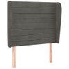 Testiera-ad-Orecchio-GrigioScuro-103x23x118-128cm-in-Velluto