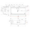 Elleci-Lavello-Incasso-1-vasca-86x51-Best-360-Granitek-Bianco-LGB36068