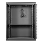 Aiten-Data-AI6615-Pensile-15U-profonditA A -600---Porta-in-vetro---Blocco-di-sicurezza---Include-vassoio-fisso-e-ventola-d