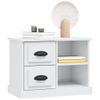 vidaXL-Comodino-Bianco-Lucido-60x355x45-cm