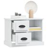 vidaXL-Comodino-Bianco-Lucido-60x355x45-cm