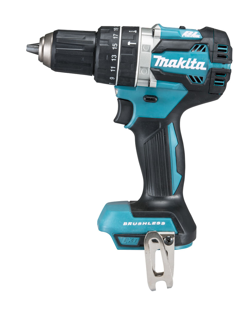 Makita Trapano Avvitatore a Percussione DHP484ZJ 18V 13mm 60Nm Motore Brushless (Batteria Non Inclusa)