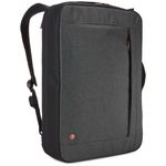 Case Logic ERACV-116 - Era Hybrid 15.6 inch Convertible Laptop-Tablet Case/Bag/Backpack - Obsidian