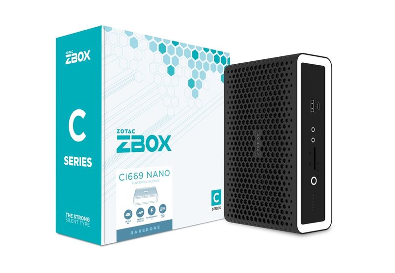 Zotac-ZBOX-CI669-NANO-PC-con-dimensioni-18-l-Nero-Bianco-Intel-SoC-i7-1355U-17-GHz