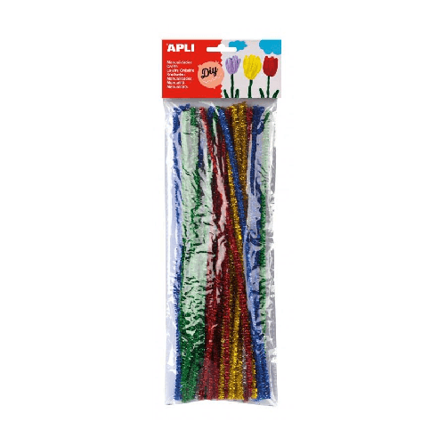 Pacchetto-Appli-di-50-Cleanpipas-Ø-6-mm-x-300-mm---Colori-circondati